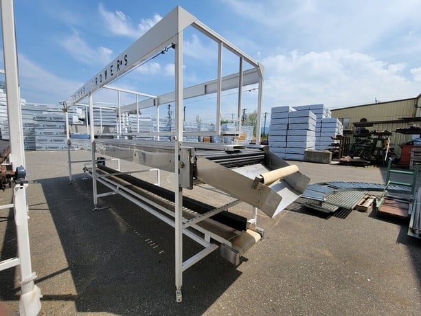Boston Gear #700-Series, Fruit Sorting & Packaging Line 2 Conveyor Sections, (3) 1 HP, 1725 RPM, - Image 6