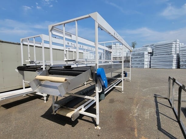 Boston Gear #700-Series, Fruit Sorting & Packaging Line 2 Conveyor Sections, (3) 1 HP, 1725 RPM, - Image 8