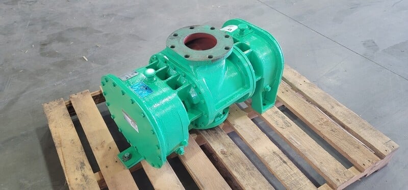 540 cfm, 18 psig, Gardner Denver #5CDL9F, Clockwise Cycloblower, 4000 RPM, 5" Flange, 10" outside dimension - Image 6