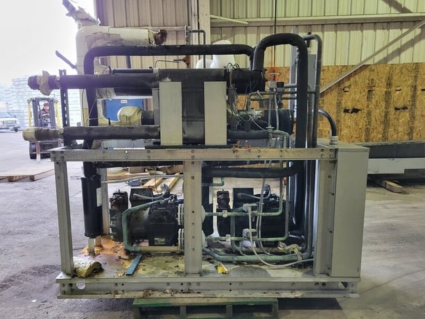 Drake #PWC440D6-T5-SMM, Water Cooled Chiller, Dual Circuit Semi-Hermetic, 440000 BTUH, R404A, 254 psig high - Image 6