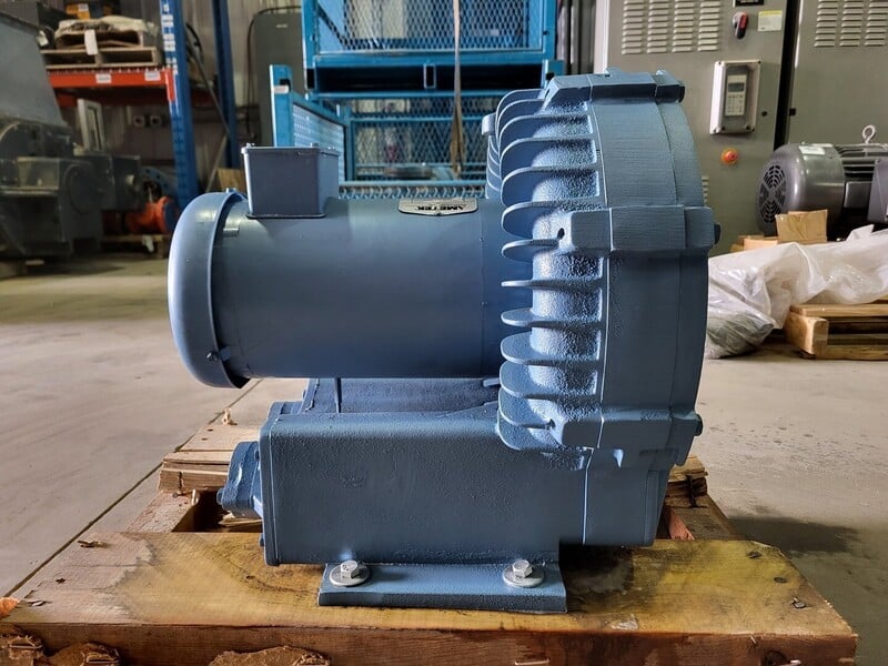 84 scfm, Ametek #DR523K86, Regenerative Blower, Centrifugal, 3 HP, 3450 RPM, 375 V. - Image 5