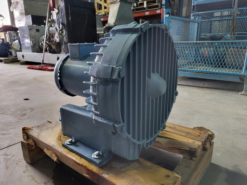 84 scfm, Ametek #DR523K86, Regenerative Blower, Centrifugal, 3 HP, 3450 RPM, 375 V. - Image 10