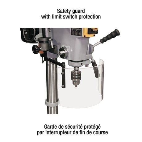 15" King Canada #KC-30HS-VS, Variable Speed Industrial Drill Press, 5/8" cap., 6" stroke, 18" x 14" table, 1 - Image 3
