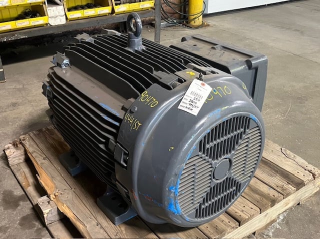 150 HP 1800 RPM Weg, Frame 444/5T, TEFC BB EXP, 230/460 Volts - Image 3