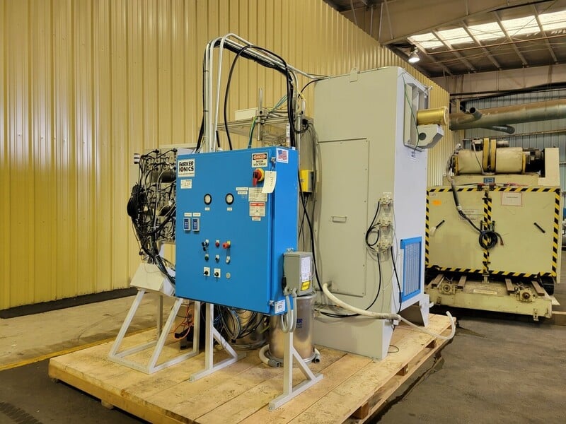 6-Gun Powder Coat Spray System, Parker Ionics #Q_Flo 2000V, (2) Powder Pots, (6) Panels, 120/575 V, 2018 - Image 2