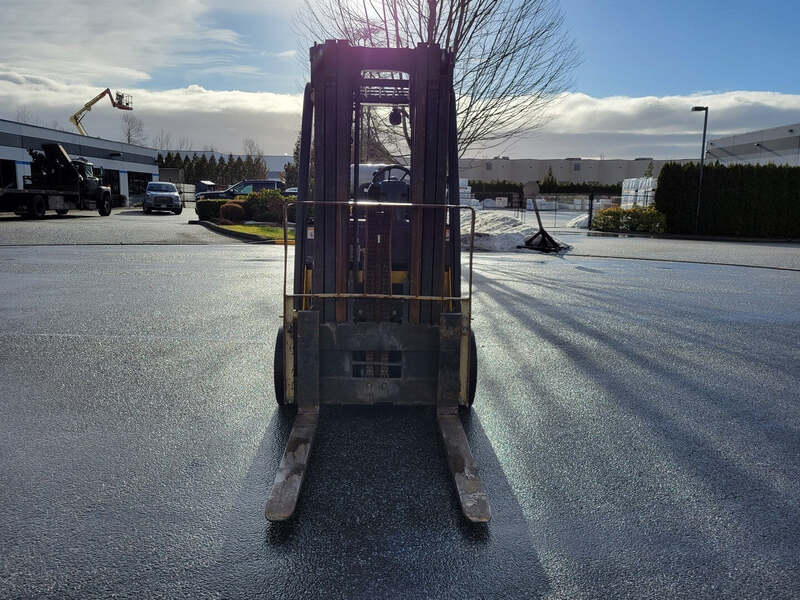 8000 lb. Yale #GLC080VXNGSE088, Forklift, 185.6" lift height, 99.5" Mast lowered height, 3 Mast Stages - Image 8