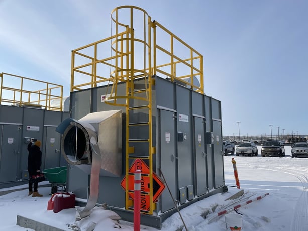 Circul-Aire #DAS-808-2D12-SC, Deep Bed Air Scrubber, 2 deep beds, 10 HP - 3515 RPM Blower, 2019 - Image 4
