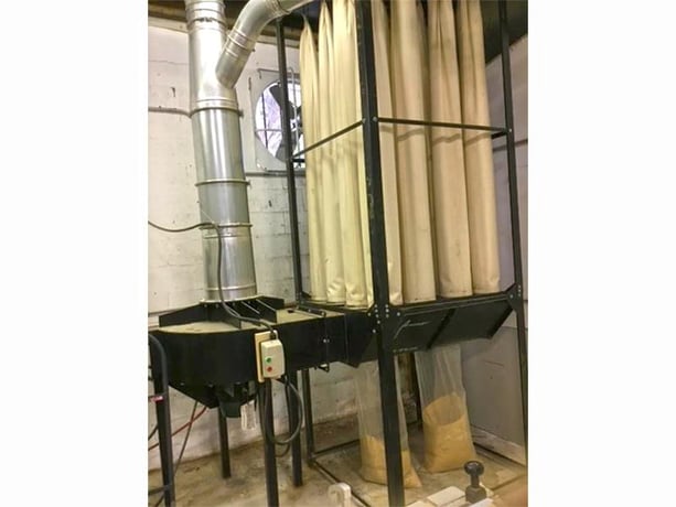 5000 cfm @ 7.4" S.P. Atlantic #X-Series, modular dust collection system, 440 sq.ft., 2016 - Image 1