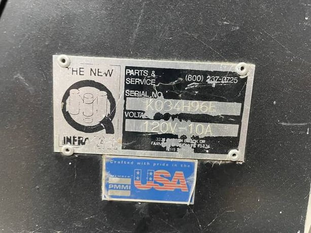 Infrapak #Ez-Duz-It, light duty platform stretch wrapper, 120 V., 10 Amp - Image 3