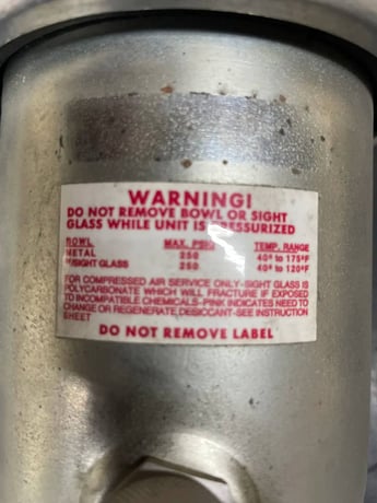Arrow #D10-04-V-1/2, pneumatic desiccant filter air system dryer, 250 psig, 40-175&deg;F - Image 8