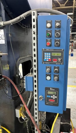125 Ton, Bliss #S2-125-72-36, straight side double crank press, 10" stroke, 22.5" SH to bed SDAU, 72" RL x - Image 10