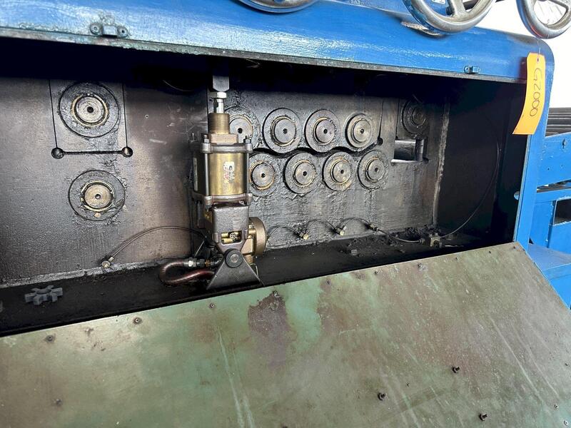 54" x .104" Dahlstrom #S54-12-10, 9 Roll Leveler / Flattener, 30-150 FPM, Entry Pinch Rolls - Image 9