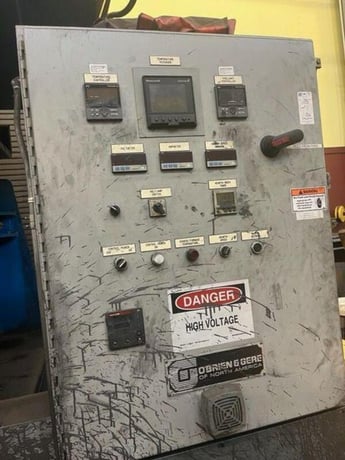 1000 Ton, Sutherland #SHF1000, hot forging press, 12" Stroke, 29.53" Shut Height, 80 SPM, 2004 - Image 5