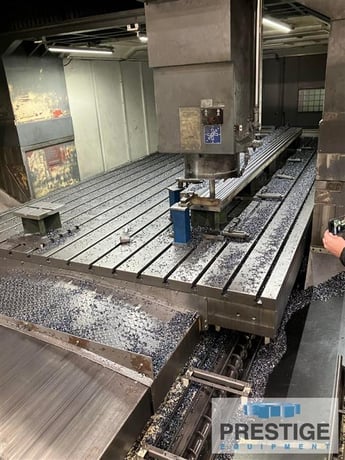 YCM #DCV6030BF, 220" X, 120" Y, 40" Z, 236" x118"table, 6000 RPM, 60 automatic tool changer,ACC,angle - Image 3