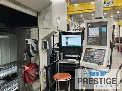 YCM #DCV6030BF, 220" X, 120" Y, 40" Z, 236" x118"table, 6000 RPM, 60 automatic tool changer,ACC,angle - Image 4