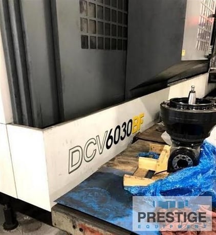 YCM #DCV6030BF, 220" X, 120" Y, 40" Z, 236" x118"table, 6000 RPM, 60 automatic tool changer,ACC,angle - Image 8