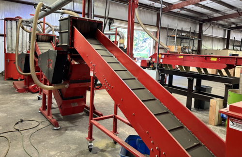 Wagner #WS30, shredder w/Pheonix XD cable chopper, 46 or 108 knives, 1350 x 1050mm work area - Image 2
