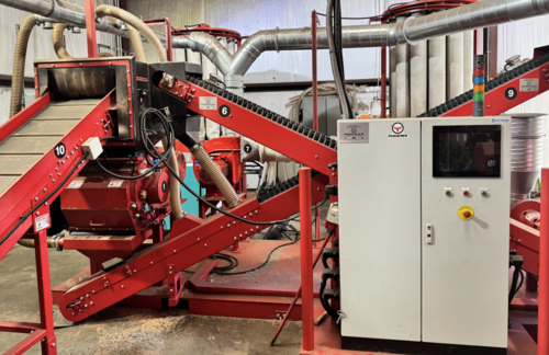 Wagner #WS30, shredder w/Pheonix XD cable chopper, 46 or 108 knives, 1350 x 1050mm work area - Image 3