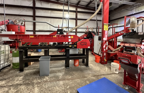 Wagner #WS30, shredder w/Pheonix XD cable chopper, 46 or 108 knives, 1350 x 1050mm work area - Image 4