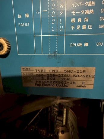 Fuji Electric, Frenic 5000 M2, spindle drive - Image 2
