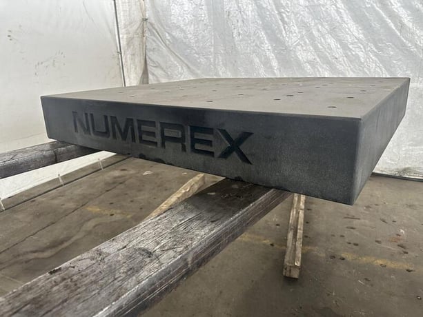 40" x 42" x 6" Numerex, granite inspection table - Image 2