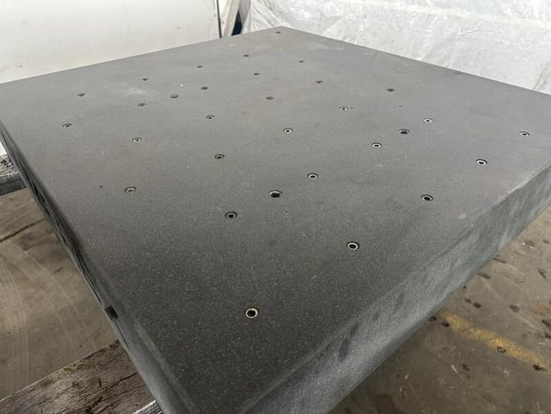 40" x 42" x 6" Numerex, granite inspection table - Image 4