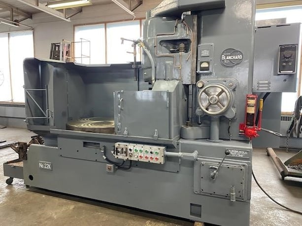 Blanchard #22-42, rotary surface grinder, 42" magnetic chuck, 22" grinding wheel, reconditioned - Image 1