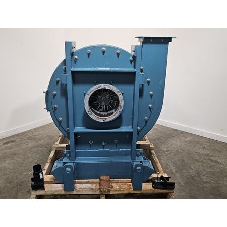 650 cfm @ 58 S.P., Twin City Fan #MBW-SW, heavy duty pressure vacuum blower, 460 V., 3-phase - Image 2