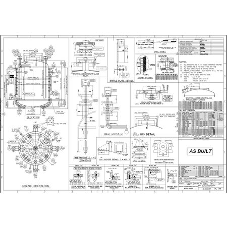 264 gallon Kalina Engineering, jacketed Stainless Steel pressure rated mix tank vessel - Image 4