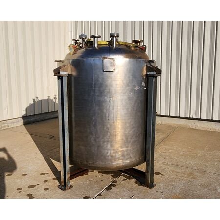 528 gallon Kalina, jacketed Stainless Steel pressure vessel reactor - Image 3