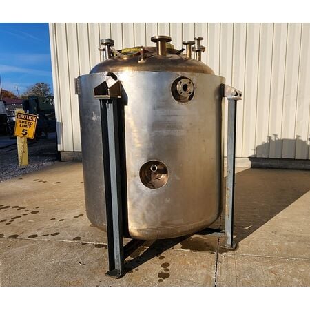 528 gallon Kalina, jacketed Stainless Steel pressure vessel reactor - Image 4