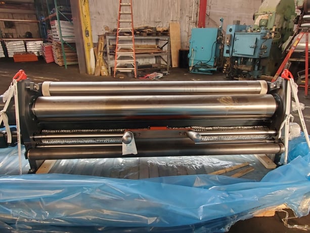 Stock blender for 84" rubber mill, HF Farrel, mechanical style, dual drives, C-face motors, new - Image 7