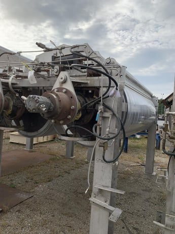 42" x 120" PFE Rolls, double drum dryer, (2) chrome plated rolls, 160 psi @ -20 to 650&deg;F, 2006 - Image 1