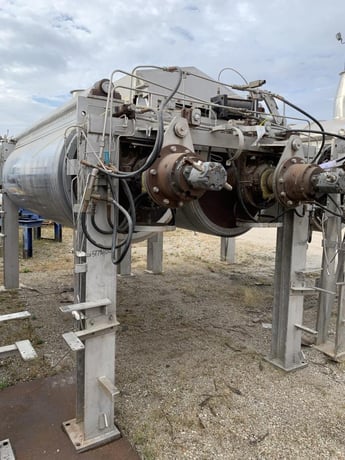 42" x 120" PFE Rolls, double drum dryer, (2) chrome plated rolls, 160 psi @ -20 to 650&deg;F, 2006 - Image 3