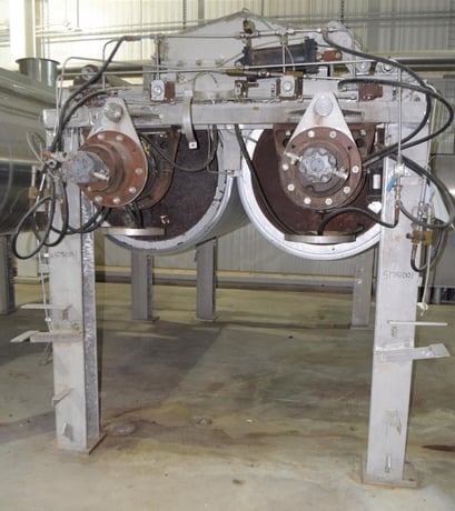 42" x 120" PFE Rolls, double drum dryer, (2) chrome plated rolls, 160 psi @ -20 to 650&deg;F, 2006 - Image 6