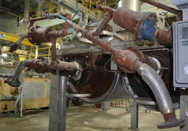 42" x 120" PFE Rolls, double drum dryer, (2) chrome plated rolls, 160 psi @ -20 to 650&deg;F, 2006 - Image 10