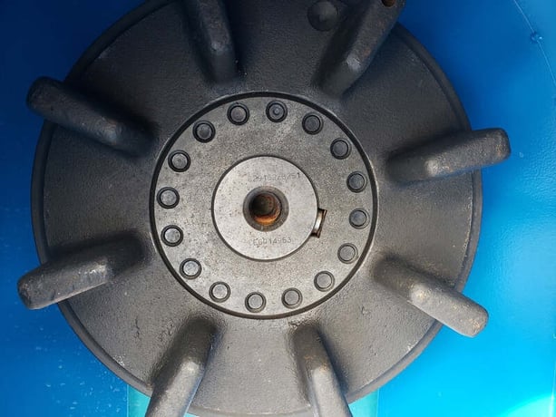 Hansen #P4-QHRG3-CRD-22.4, Reducer, S/N AM0002, 2 input shaft, 7-3/8" output shaft, 2006 - Image 10