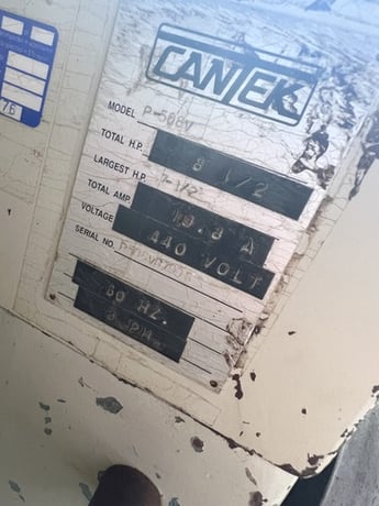 20" CanTek #P508V, planer, 440 V., 3 phase - Image 6