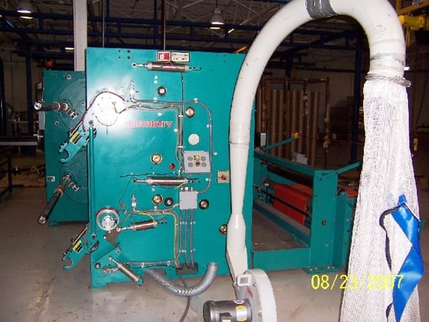 Dusenbery #335-Turret, duplex turret slitter, 1500 FPM, Allen Bradley Panelview 1000 color touch, 2000 - Image 5