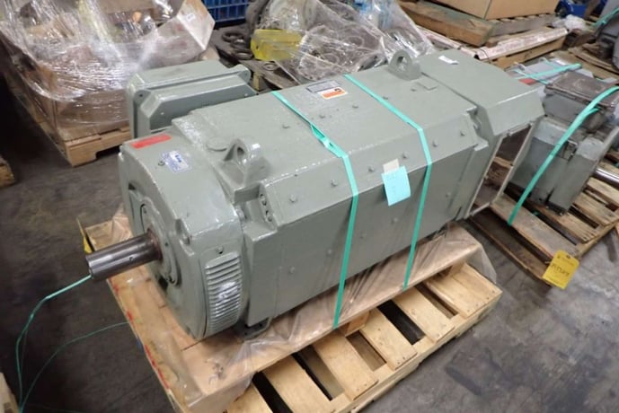 200 HP 1150/2300 RPM Micromatic, Frame 3612AT/225, DPFV, shunt, 500 VA, 300 VF (4 available) - Image 2