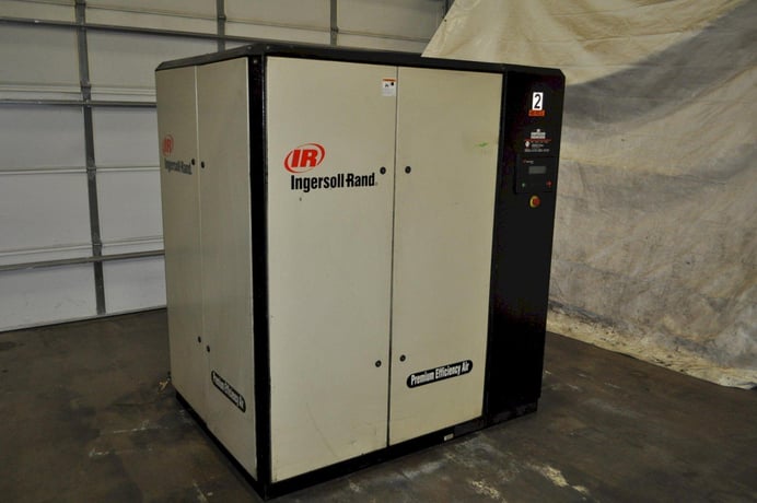 100 HP Ingersoll-Rand, air compressor, 145 psig, Intellisys controls, 73120 hours, #14318J - Image 1