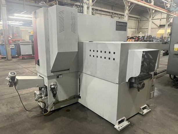 11.8" x 10.2" Behringer #HBE-261A, dual post automatic bandsaw, 2018 - Image 3