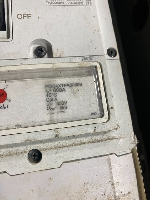 800 Amp. Eaton, PRL4, PDG43G0800FNNN, panelboard, 3R enclosure, 277/480 Volts, 3 phase - Image 4