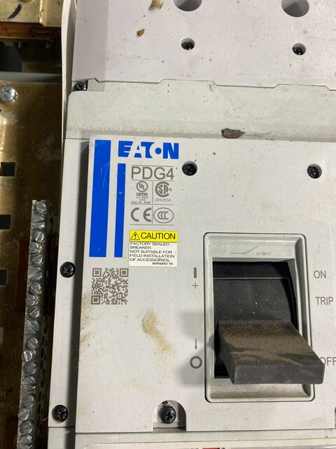 800 Amp. Eaton, PRL4, PDG43G0800FNNN, panelboard, 3R enclosure, 277/480 Volts, 3 phase - Image 6