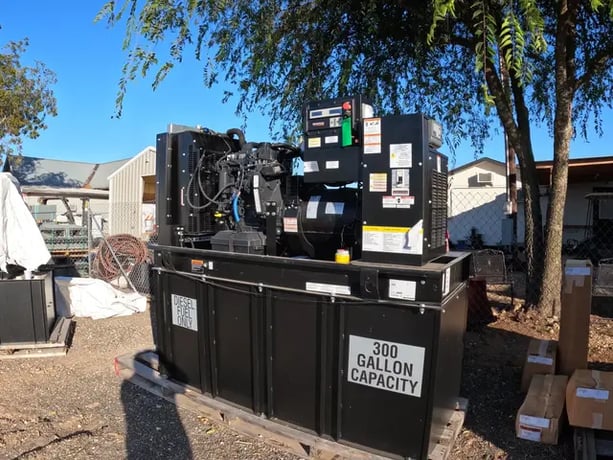 80 KW Generac #D4.5F.1, diesel generator, #091104 - Image 2