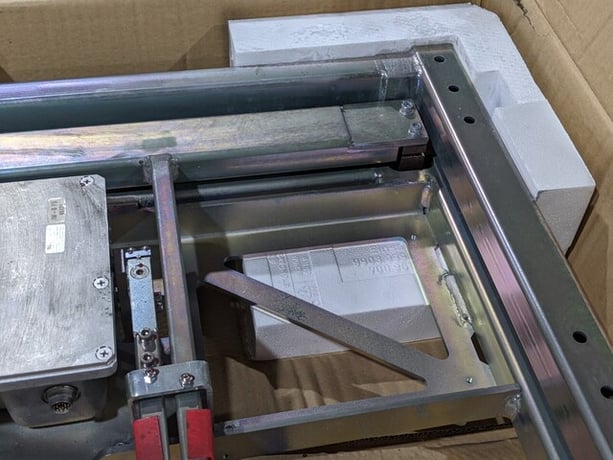 264.5 lb. Wipotec # IW-B150k-FS-8-12-26-27-31, weigh cell 150000g weighing scale frame NOS - Image 6
