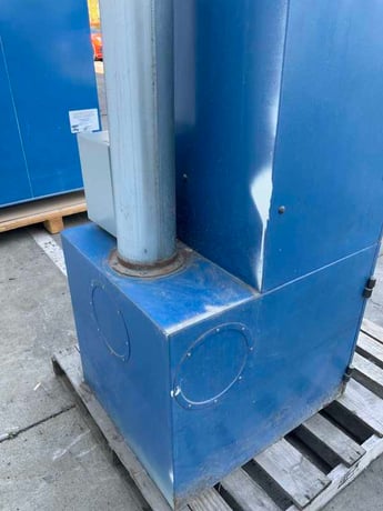 550 cfm Donaldson #VS550, bag type dust collector, 65 sq.ft., 1 HP, 5" inlet, shaker - Image 3