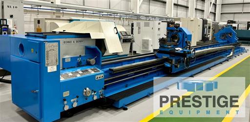 Binns & Berry #Trident-L850, 33" swing, 472" centers, 4-1250 RPM, 4" spdl hole, Newall digital read out, 30 - Image 1