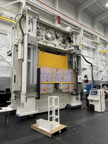 440 Ton, Minster #GM2-400-305x140-STD, straight side double crank 2-pt mechanical press, 15.7" stroke, 35.4" - Image 2