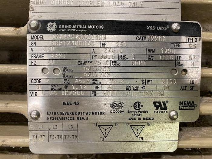 Metso #DF-0 Optifiner, horizontal low consistency deflaker, 29-87 psi, 1800 RPM, 250 HP, 2013 - Image 4